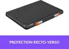 Bluetooth klávesnice, Logitech Slim Folio, AZERTY, pro iPad Náhled obrázku produktu 6