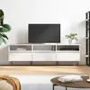 vidaXL TV-Schrank Weiß 150x30x44,5 cm Holzwerkstoff Produktbild-Vorschau 2