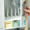 Mamabrum Dřevěná dětská kuchyňka s pračkou, myčkou, tabulí Náhled obrázku produktu 9