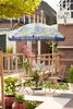 Mica Decorations Parasol Bloem - 220x220x238 cm - Polyester Voir les images du produit 6