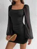 Elegantes Kleid - Damen - Modisches Abendkleid - Minikleid Produktbild-Vorschau 9
