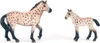 Two toy horses, an adult and a foal, are shown against a white background. Anteprima dell’immagine prodotto