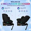 KidsZone i-Size Siège Auto Bébé 0 à 36kg, 0-12 Ans, 40-150 Voir les images du produit 4
