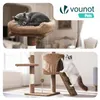 VOUNOT® Kratzbaum 112cm, Mehrstöckiger Katzenbaum mit Produktbild-Vorschau 6