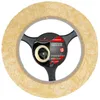 Walser Lenkradbezug Lammfell Durchmesser 37-39 cm beige, Produktbild-Vorschau 4