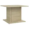 vidaXL Table basse en chêne Sonoma 55,5x55,5x40 cm Matériau Voir les images du produit 1