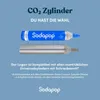 Sodapop Wassersprudler Logan, Set mit 3 Glasflaschen (2 × Produktbild-Vorschau 3