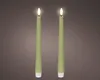 LED Kerzen 25,5cm mit Timer Outdoor Kunststoff 2 Stk. Produktbild-Vorschau 3