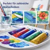 Acrylfarbe 6 Stück Malfarbe Künstlerfarbe Acrylfarben Tuben Produktbild-Vorschau 5