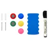 vidaXL Magnetisches Whiteboard Weiß 60 x 40 cm Stahl Produktbild-Vorschau 4