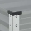 vidaXL Plantenbak, grijs, 100x45x90 cm, staal Productafbeelding-voorbeeld 6