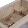 Klietka pre malé zvieratá z dreva 60 x 35 x 42 cm Aosom Náhľad obrázku produktu 9