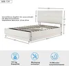 Flieks Polsterbett mit LED, hydraulisches Boxspringbett Produktbild-Vorschau 7