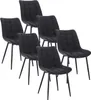 WOLTU 6 x Esszimmerstühle, mit Sitzfläche aus Stoffbezug, Produktbild-Vorschau 1
