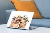 MuchoWow® Laptop Aufkleber Sticker Cover Alpaka - Blumen - Produktbild-Vorschau 4