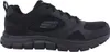 A side view of a black Skechers sneaker against a white background. Anteprima dell’immagine prodotto