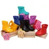 Damen EVA-Schaumstoff-Gummistiefel, rot mit Innensohle Produktbild-Vorschau 7