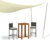 vidaXL Voile d'ombrage 2 pcs. 250 cm Acier galvanisé Voir les images du produit 3