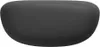 A dark gray oval-shaped object, likely an earbud case, is centered on a light gray background. Produktbild-Vorschau