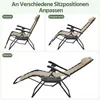 Yaheetech 3-tlg. Liegestuhl Set, inkl. 1 Beistelltisch & 2 Produktbild-Vorschau 4