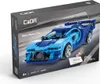 CADA Construction Blocks Racing Car Blue C51073W 25662 Voir les images du produit 6