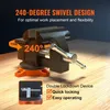 Morsa da banco - incudine ruotabile di 240° - larghezza di Anteprima dell’immagine prodotto 5