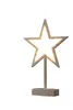 A white star-shaped LED light decoration on a white background. Produktbild-Vorschau
