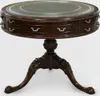 Casa Padrino Luxus Barock Beistelltisch Braun / Grün / Gold Produktbild-Vorschau 1