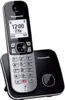 Panasonic KX-TG6852JTB Schwarzes und graues schnurloses Produktbild-Vorschau 3