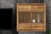 Wandschrank Tinci aus Wildeiche massiv 80x35x76 cm mit 2 Produktbild-Vorschau 2