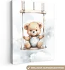 MuchoWow® - Leinwandbilder - Bär - Baby - Tier - Kinder, Produktbild-Vorschau 1