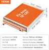 A product shot of a heat exchanger with dimensions and specifications displayed. Produktbild-Vorschau