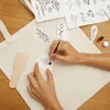 Borsa della spesa personalizzata - immagini di fiori neri Anteprima dell’immagine prodotto 3
