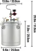 SucceBuy Farbsprühsystem Farbdruckbehälter 10L Produktbild-Vorschau 8