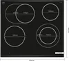 Bosch Serie 8 PKN675DP1D, Schwarz, Edelstahl, Integriert, Produktbild-Vorschau 5