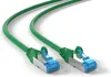 CAT 6A Patchkabel, S/FTP (PiMF), grün Kupferleiter (CU), Produktbild-Vorschau 4