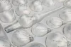 39 tlg. Glas-Weihnachtskugeln Set in "Ice Weiss Silber" Produktbild-Vorschau 2