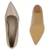 VAN HILL Damen Spitze Pumps Blockabsatz Klassische Produktbild-Vorschau 3