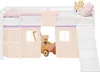 Homestyle4u Hochbett 90x200 Kinder Rutsche Set mit Matratze Produktbild-Vorschau 12