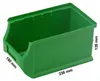 Allit Lagersichtbox B x H T 150 125 235 mm Grün 456211 1 St Produktbild-Vorschau 5