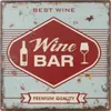 Moritz Retro Deko Blechschild Wein Bar Wine Geschenk-Idee Produktbild-Vorschau 6