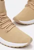 Damen Sneaker Sportschuhe Socken Stiefeletten Schuhe Hi Top Produktbild-Vorschau 4