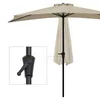 Sekey Balkonschirm Halbrund 270 cm – Sonnenschirm mit Produktbild-Vorschau 5