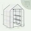 WOLTU Foliengewächshaus Gewächshaus 130 g/m², PE Produktbild-Vorschau 3