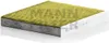 A product shot of a car cabin air filter. Produktbild-Vorschau