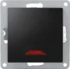 Schalter McPower ''Flair'', 250V/10A, UP, matt schwarz mit Produktbild-Vorschau 1