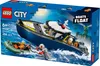 LEGO City Verfolgungsjagd im Polizeiboot  –  Spielset mit Produktbild-Vorschau 29