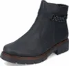 A single black boot is shown against a white background. Produktbild-Vorschau