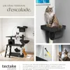 Arbre à chat MARCEL 141 cm - noir Voir les images du produit 7