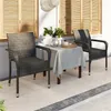 Yaheetech 2er Set Rattan Gartenstühle, stapelbar, Produktbild-Vorschau 8